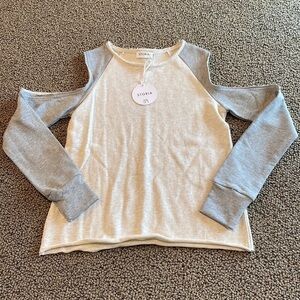 Cold Shoulder Sweatshirt